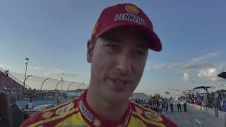 "The Track's a Complete Disaster..." Joey Logano Sounds Off on Watkins Glen Track Condition