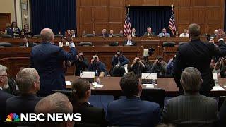 Fireworks at House hearing in Biden impeachment inquiry