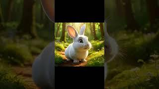 cartoon story in Hindi short ! Rabbit scene #shorts #animals #youtubeshorts