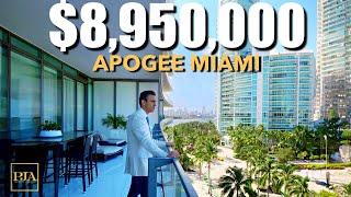 Miami Luxury Condo Tour | $8.95 MILLION | Apogee Miami | Peter J Ancona