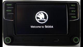 RCD330G + PL MENU SKODA GREEN KEY FUNCTION REVIEW