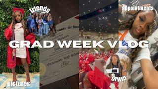 the end of a chapter…. I GRADUATED HIGH SCHOOL!!|grad week, appointments, pictures, grwm, outings|