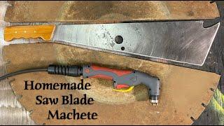 Zombie Machete Build from Saw Blade