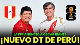 ÓSCAR IBÁÑEZ ES EL NUEVO DT DE LA SELECCIÓN PERUANA, ¿SE VA SI CAE ANTE BOLIVIA Y VENEZUELA?