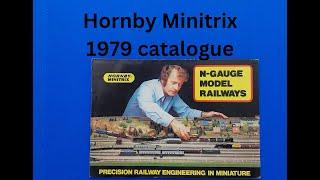 Hornby Minitrix1979 model railway catalogue full look through from Mangley Town #ModelRailway