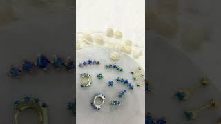 Styling Your Blue Opal Jewelry Collection - Tips and Inspiration for Ear Stacking| Erica Jewels