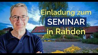 Einladung zum Seminar in Rahden / Februar 2025