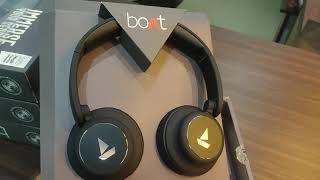 Boat Rockerz 450 Wireless Bluetooth Headphone Unboxing | Black | Unbox Anything