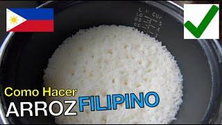 Filipino Rice and how to prepare it - Do you like it? (en Español)