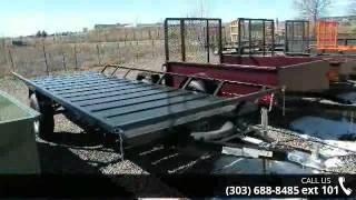 2015 Echo Trailers  3 Place Utility Trailer - Colorado Tr...