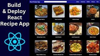 React Recipe Website - Build & Deploy A React Beginner Project
