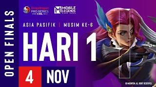  [BM] AP Mobile Legends: Bang Bang | Snapdragon Mobile Open Finals | Musim ke-6 | Hari 1