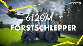 John Deere 6120M "schräg Haube" Forstschlepper von KOTSCHENREUTHER - geräumige Kabine