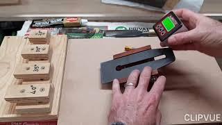 DIY Honing guide and Angle jig