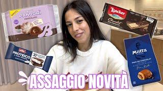 ASSAGGIO NOVITÀ DEL SUPERMERCATO (Pandorì, nuovi Loacker e pain au chocolat)! (Pt.1) 