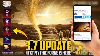 3.7 Update & Mythic Forge Is Here | 7th Anniversary & 3.7 Update Release Update | PUBGM