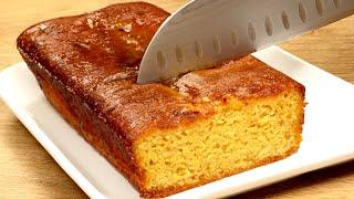Lots of apples, little sugar and little flour. Super creamy apple cake!