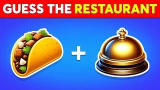 Guess the Fast Food Restaurant by Emoji?  Emoji Quiz