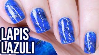 Lapis Lazuli Gemstone Nails!