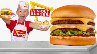 IN-N-OUT Restaurant In My HOUSE Is OPEN!