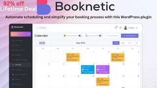 Booknetic Wordpress Plugin |  Booknetic Lifetime Deal | Booknetic Google Calendar | Saas Deals Pro