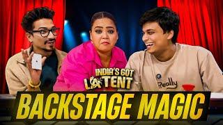 BACKSTAGE MAGIC ft. Bharti & Haarsh @bhartitv  @LifeOfLimbachiyaas | India's Got Latent