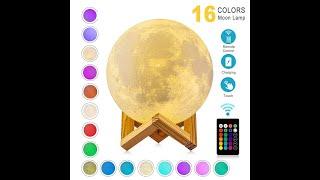 Multicolor Moon Lamp