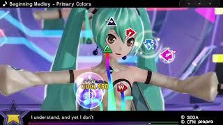 Beginning Medley - Primary Colors 8  - Extreme Perfect - Hatsune Miku: Project Diva X