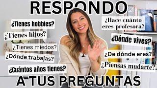 Más de 340 Preguntas de CONVERSACIÓN en español | Answering ALL your Personal Questions