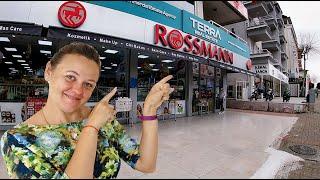 Прогулка по Алании! Магазин косметики ROSSMANN! Аланья, Махмутлар!