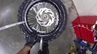 Moose Racing Mousse bib tire changer - demo by Non expert