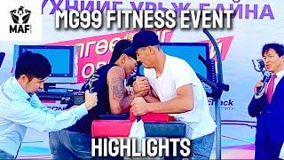 MG99 Armwrestling event Highlights