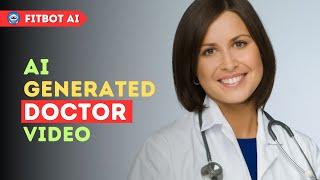 AI Generated Doctor Video | AI Video | FitBot AI