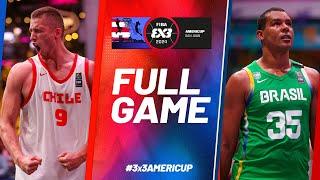 Chile  vs Brazil  | Men | Full Pool Game | FIBA 3x3 AmeriCup 2024