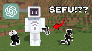 MINECRAFT DAR NE CONTROLEAZA CHAT GPT (AI)