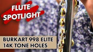 Flute Spotlight: Burkart 998 Silver Elite with Gold Toneholes and Rings