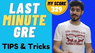 GRE Last Day Tips and Tricks | Do this on the day before your GRE test
