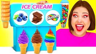 Mystery Ice Cream Challenge | Edible Battle by HAHANOM Challenge