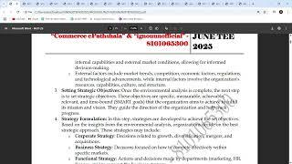 MCO 23 : Q - DISCUSS STRATEGIC MANAGEMENT PROCESS.