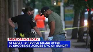 11 killed during violent weekend in New York City