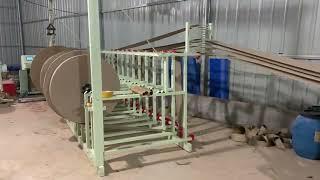 Multi-knife spiral paper tube machine | Spiral tube machine | Paper tube paper core machine