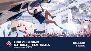 2025 National Team Trials: Boulder Finals | USA Climbing