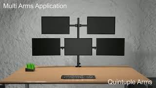 Suptek Monitor Desk Mount Stand Series