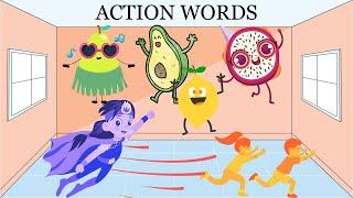 Action Verbs | Educational Videos For Kids