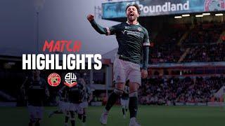 HIGHLIGHTS | Walsall 2-1 Wanderers