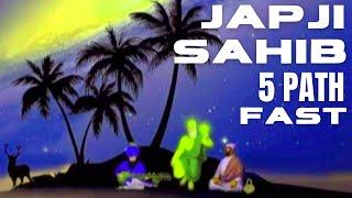 JAPJI SAHIB FAST 5 PATH / ਜਪੁਜੀ ਸਾਹਿਬ ਫਾਸਟ 5 ਪਾਠ