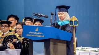 Saemah's (MA in Political Sciences) Speech at UIII Commencement 2023