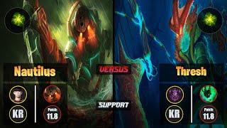 Irove NAUTILUS (Support) [Aftershock] VS THRESH - Master KR Patch 11.8