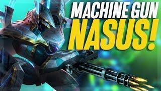 Unleashing the Machine Gun Nasus build! | Carnarius | League of Legends