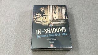 TDG: In the Shadows: Resistance in France 1943-1944 unboxing with Ray